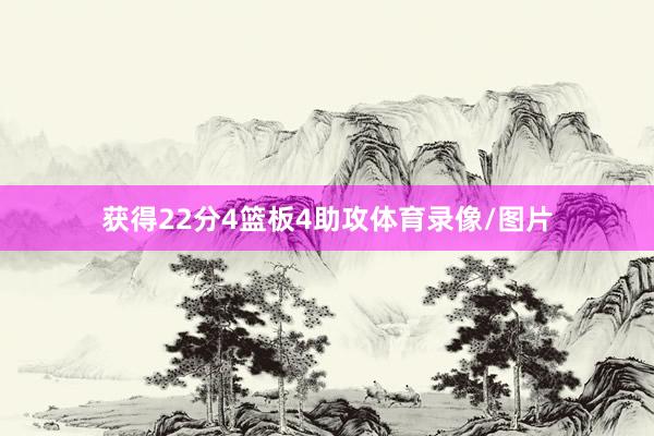获得22分4篮板4助攻体育录像/图片