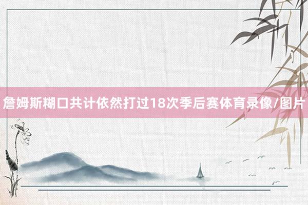 詹姆斯糊口共计依然打过18次季后赛体育录像/图片