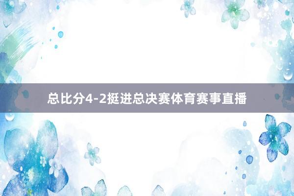 总比分4-2挺进总决赛体育赛事直播