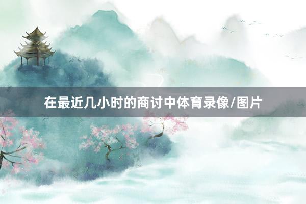 在最近几小时的商讨中体育录像/图片