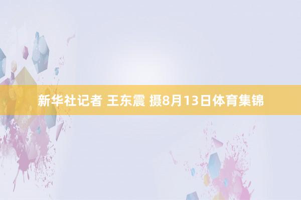 新华社记者 王东震 摄8月13日体育集锦