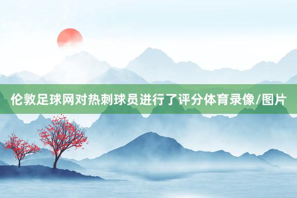 伦敦足球网对热刺球员进行了评分体育录像/图片