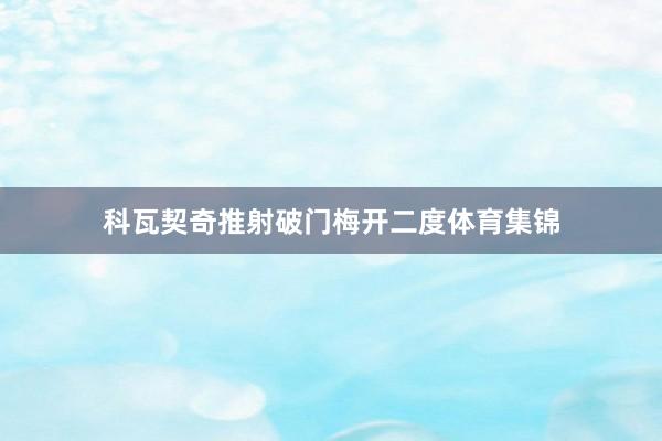 科瓦契奇推射破门梅开二度体育集锦